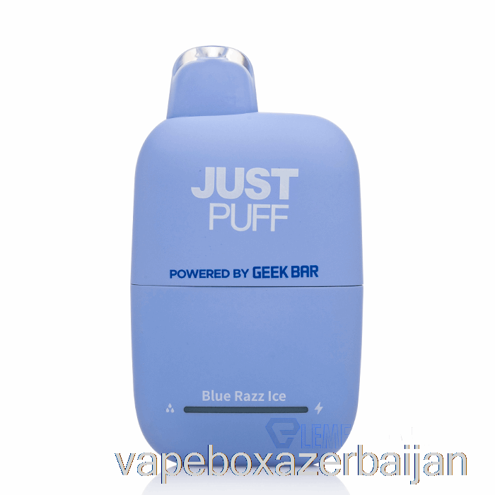 E-Juice Vape JustPuff 6000 Disposable Blue Razz Ice